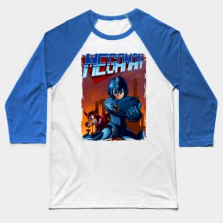 Get Ready For Battle (Megaman) Baseball T-Shirt